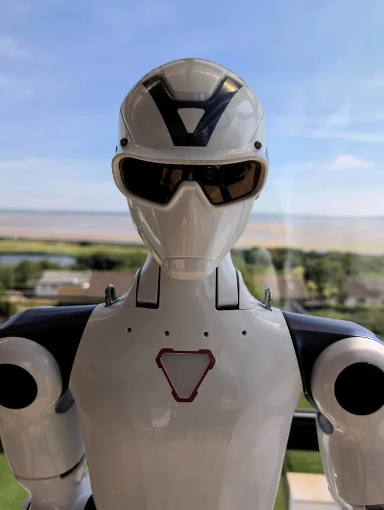 Photo of Jimmy, New Era AI marketing robot